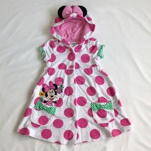 New Minnie Mouse Swim Coverup Robe